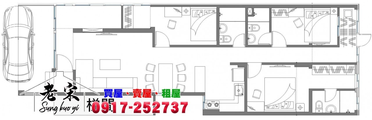 臨路一樓公寓 | 門口停車 | 全新整理照片11