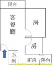 小北商圈精華地段小資成家景觀2房