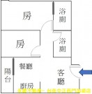 新市LM區 陽光樹 明亮簡約二房平面車位